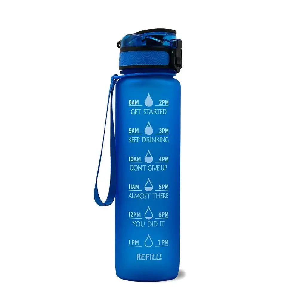 DrinkSmart 1L Motivational Water Bottle