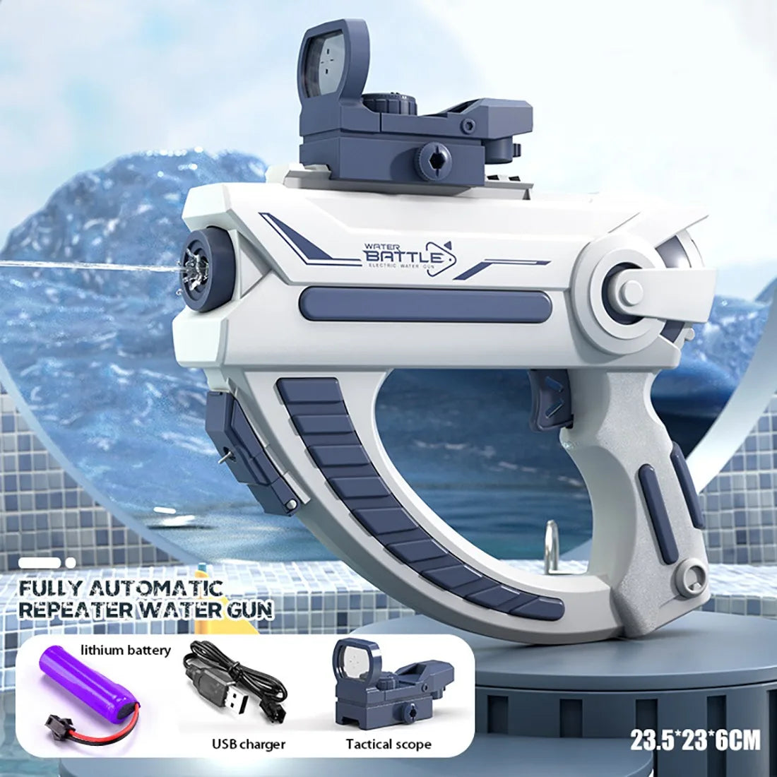 AquaBlitz High-Pressure Water Blaster