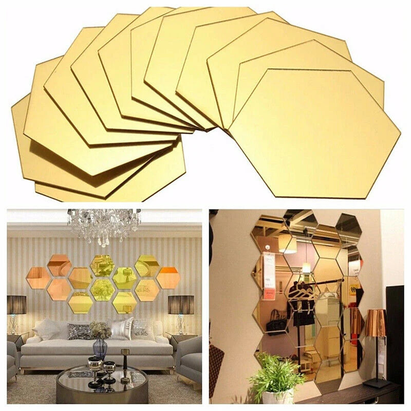 MirroHex - Creative Wall Décor Stickers