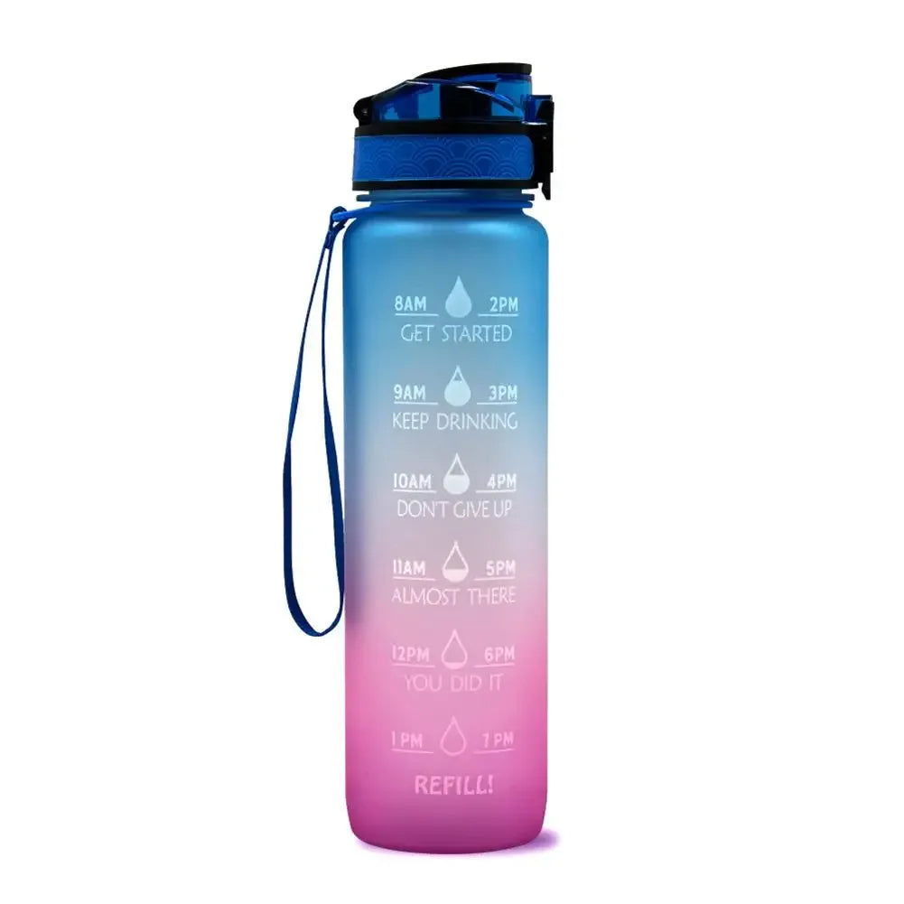 DrinkSmart 1L Motivational Water Bottle