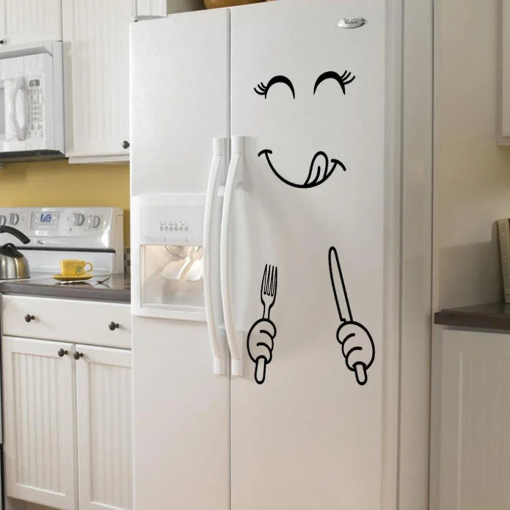 HappyFace Stickers - Fun Fridge and Wall Décor