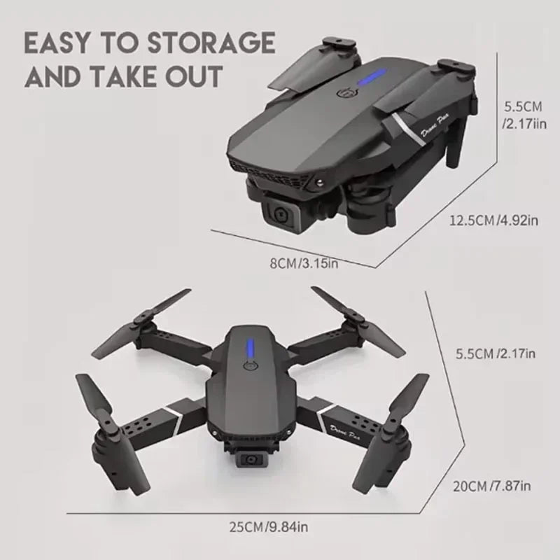 AeroZoom HD Foldable Drone