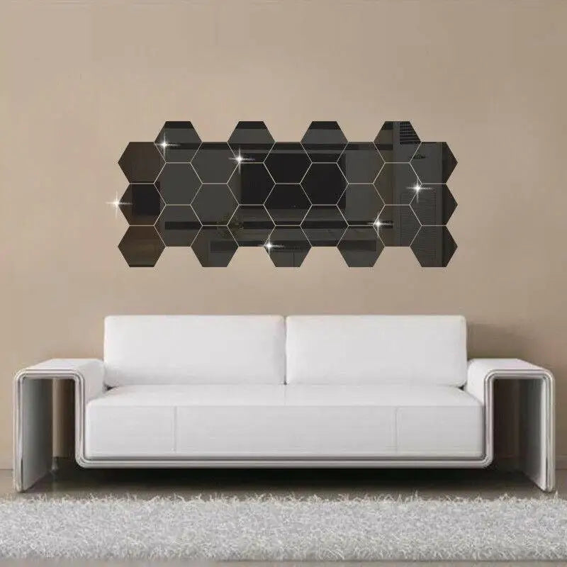 MirroHex - Creative Wall Décor Stickers