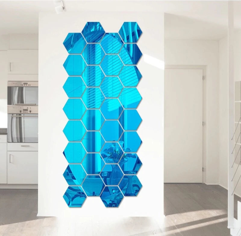 MirroHex - Creative Wall Décor Stickers