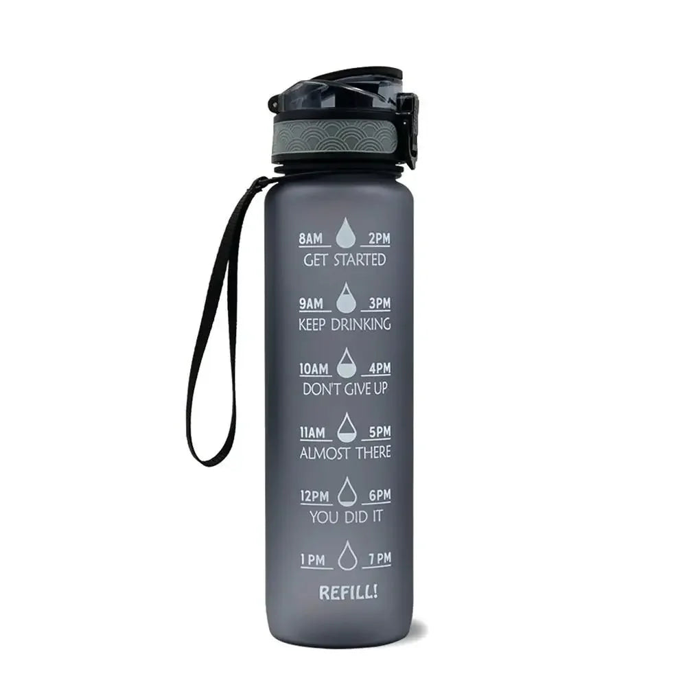 DrinkSmart 1L Motivational Water Bottle