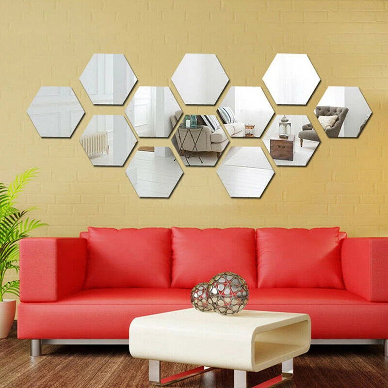 MirroHex - Creative Wall Décor Stickers