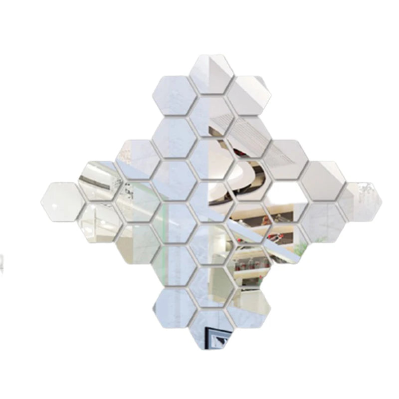 MirroHex - Creative Wall Décor Stickers