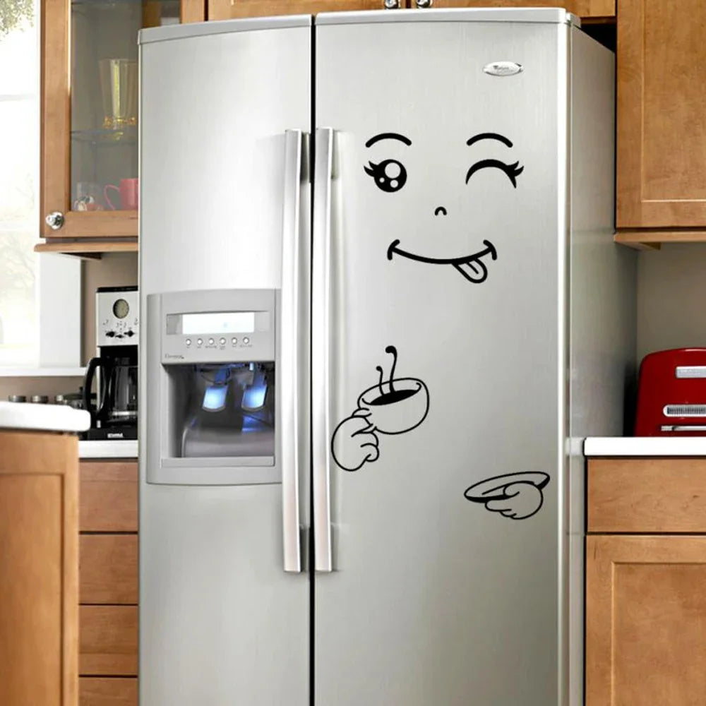 HappyFace Stickers - Fun Fridge and Wall Décor