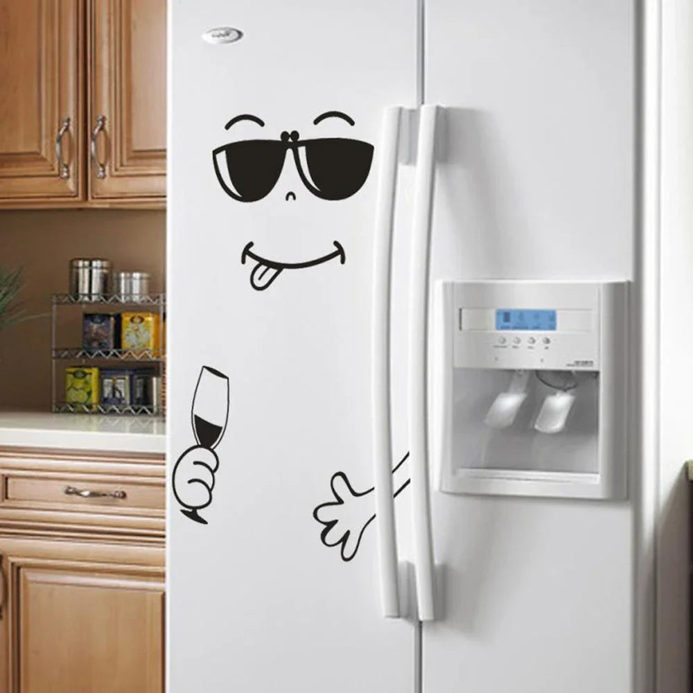 HappyFace Stickers - Fun Fridge and Wall Décor