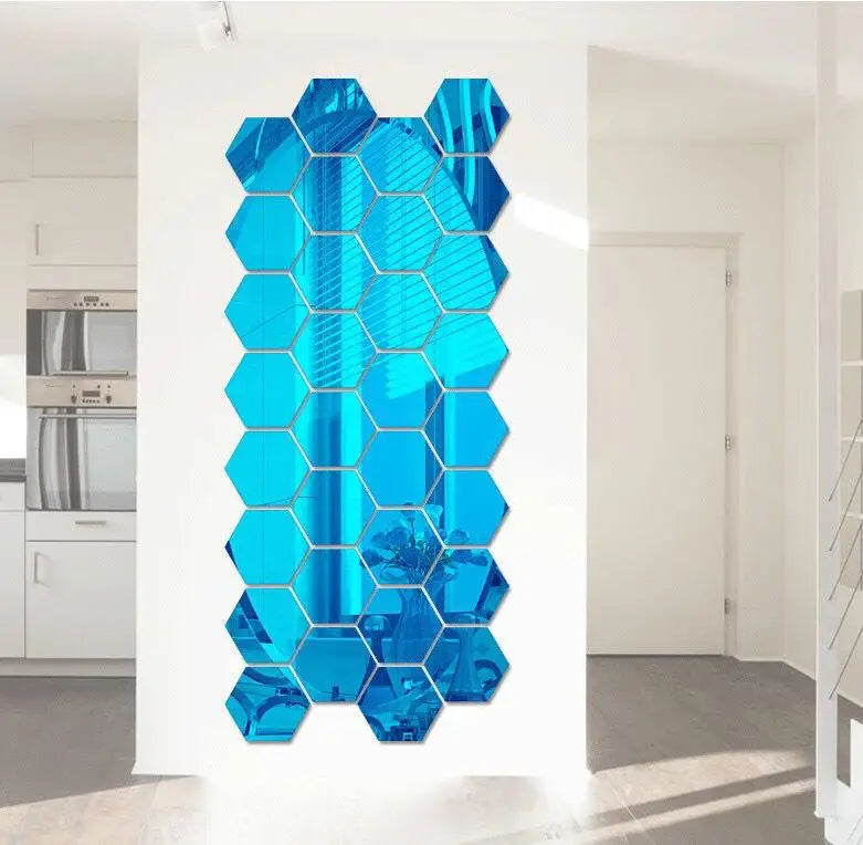 MirroHex - Creative Wall Décor Stickers