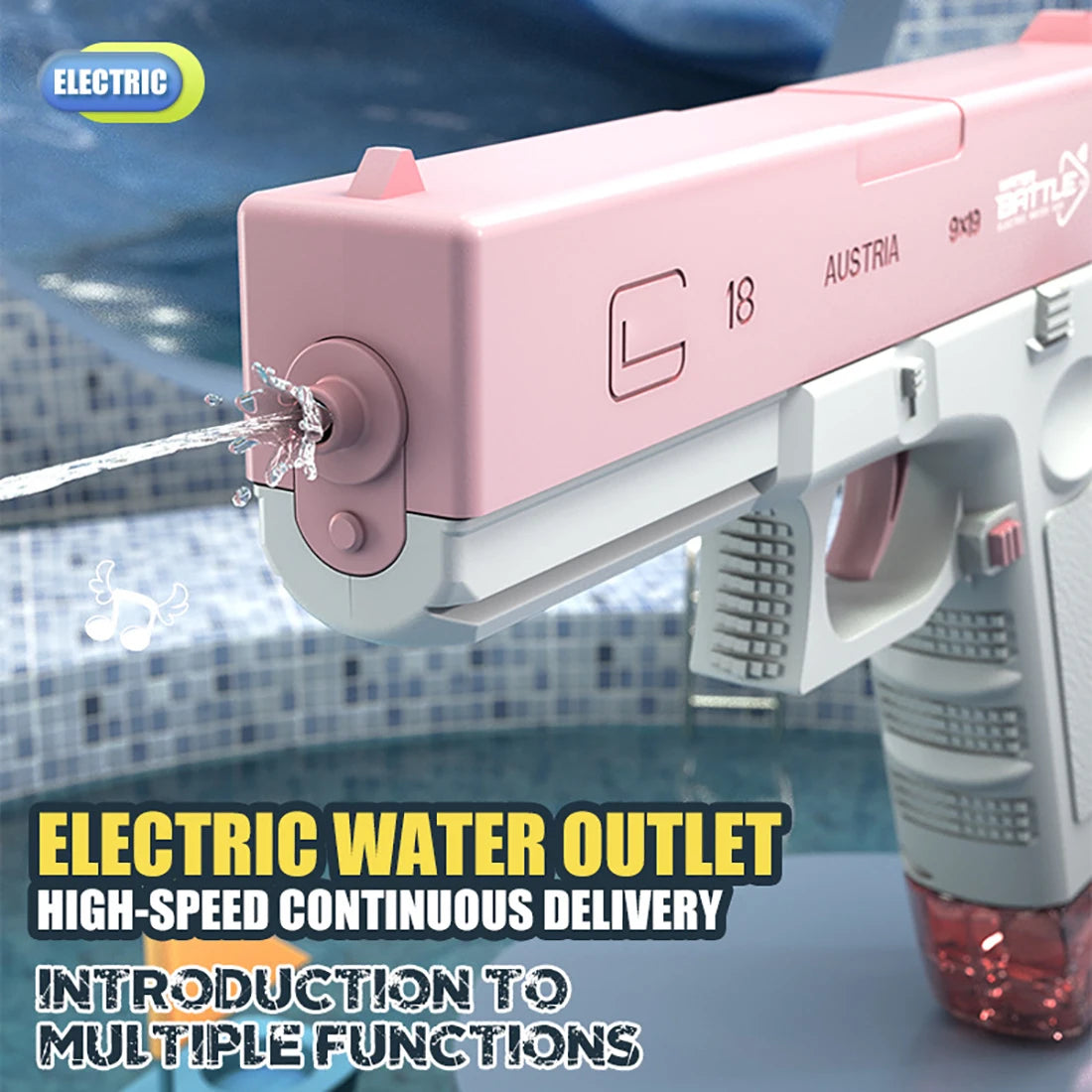 AquaBlitz High-Pressure Water Blaster